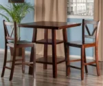 2 Seater Solid Wood Dining Set