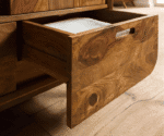 Rodrigues 2 Door Wardrobe in Sheesham Paper Finish - Image 4