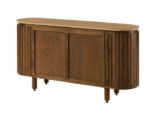 Saar Teak Wood Chest Of Drawers In Espresso Teak Finish - Image 5