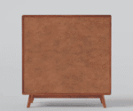 Amber Chest Cabinet with Cane Doors & Drawers In Honey Finish - Image 6