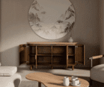 Saar Teak Wood Chest Of Drawers In Espresso Teak Finish - Image 6