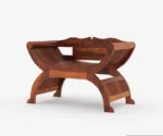 Abha Wooden Arm Chair Set - Image 3