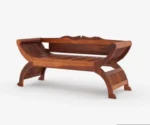 Abha Wooden Arm Chair Set - Image 8