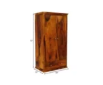 2 Door Multi Utility Wardrobe - Image 4