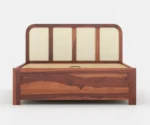 Amara Box Bed in Sheesham - Image 2