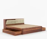 Amelia Drawer Storage Bed With Bedside - Image 5