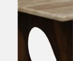 Anglet Sheesham Wood 4 Seater Dining Set In Scratch Resistant Provincial Teak - Image 5