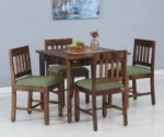 Avilys Sheesham Wood 4 Seater Dining Set In Provincial
