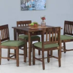 Avilys Sheesham Wood 4 Seater Dining Set In Provincial