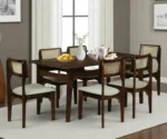 Binche Sheesham Wood 6 Seater Dining Set