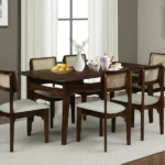 Binche Sheesham Wood 6 Seater Dining Set