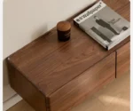 Black Walnut Solid Wood TV Cabinet, Modern and Minimalist - Image 16