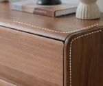 Black walnut, Ash solid wood floor TV cabinet - Image 12