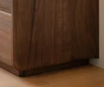 Black walnut, Ash solid wood floor TV cabinet - Image 15
