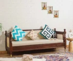 Boston Sheesham Wood Rattan Cane Three Seater sofa