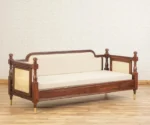 Boston Sheesham Wood Rattan Cane Three Seater sofa - Image 7