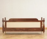 Boston Sheesham Wood Rattan Cane Three Seater sofa - Image 8
