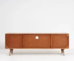 Boston Solid Wood Rattan Cane Tv Cabinet - Image 4