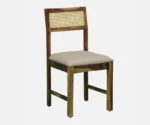 Marin Sheesham Wood 4 Seater Dining Set in Scratch Resistant Provincial Teak Finish - Image 13