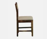 Marin Sheesham Wood 4 Seater Dining Set in Scratch Resistant Provincial Teak Finish - Image 15