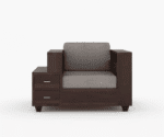 Brian 3+1+1 Wooden Sofa Set - Image 7