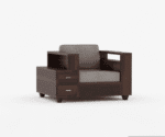 Brian 3+1+1 Wooden Sofa Set - Image 9