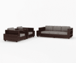 Brian 3+1+1 Wooden Sofa Set - Image 4