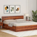Bricks Bed With Box Storage