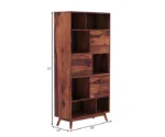 Solid Wooden Busk Bookshelf - Image 8
