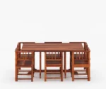 Carson 6 Seater Dining Table Set - Image 3