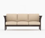 Cristen 3+1+1 Wooden Sofa Set - Image 6
