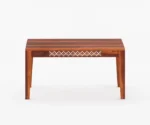 Daffy 6 Seater Dining Set With Bench - Image 9