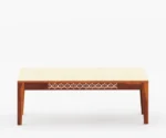 Daffy 6 Seater Dining Set With Bench - Image 4