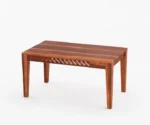 Daffy 6 Seater Dining Set With Bench - Image 8