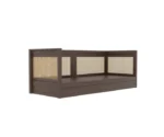 Daybed with Cane Panels and Pull-Out Trundle Bed - Image 4