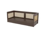 Daybed with Cane Panels and Pull-Out Trundle Bed - Image 9