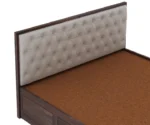 Decan Solid Sheesham Wood Bed with Hydraulic Storage - Image 9