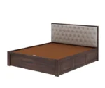 Decan Solid Sheesham Wood Bed with Hydraulic Storage - Image 7