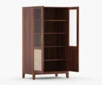 Solid Wood Cane Book Shelf - Image 4
