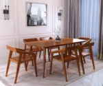 Folmar Cane 6 Seater Dining Set - Image 11