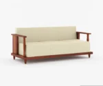 Gabriel 3+2+1+1 Wooden Sofa Set - Image 7