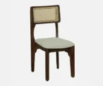 Gistel Sheesham Wood 4 Seater Dining Set With Marble Top - Image 6