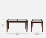 Gistel Sheesham Wood 6 Seater Dining Set - Image 2