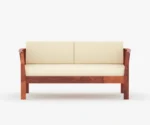 Hilltop 3+2+1 Wooden Sofa Set - Image 2