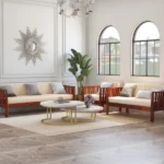 Hilltop 3+2+1 Wooden Sofa Set