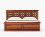 Indi Brass Bed With Box Storage - Image 4