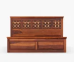 Indi Brass Bed With Box Storage - Image 8