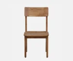 Kylie Acacia Wood 4 Seater Dining Set In Natural Finish - Image 2