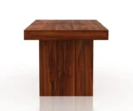Maharaja Solid Sheesham Wood 6 Seater Dining Table Set - Image 10