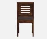 Marin Sheesham Wood 4 Seater Dining Set in Scratch Resistant Provincial Teak Finish - Image 9